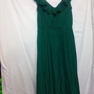 Universal Thread Deep Green Maxi Dress